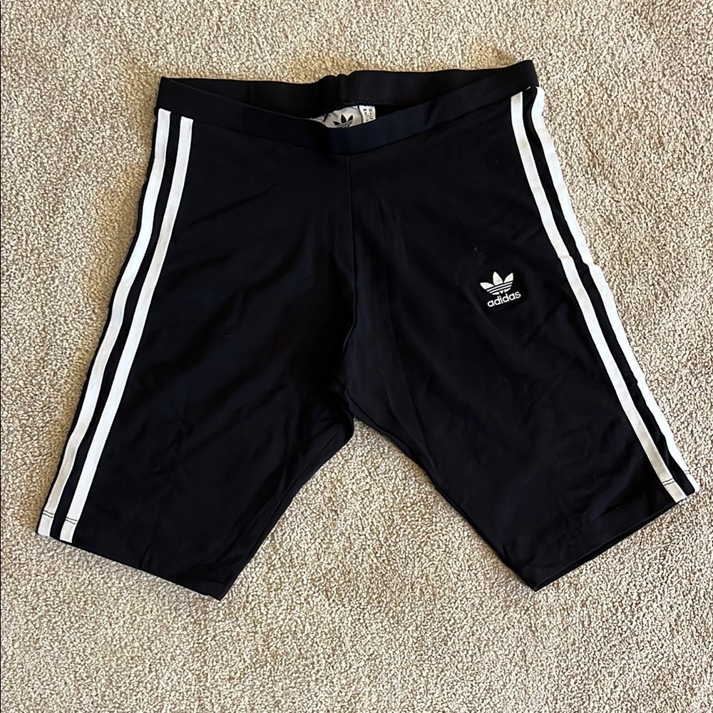 Adidas women’s bike spandex shorts. Never worn
